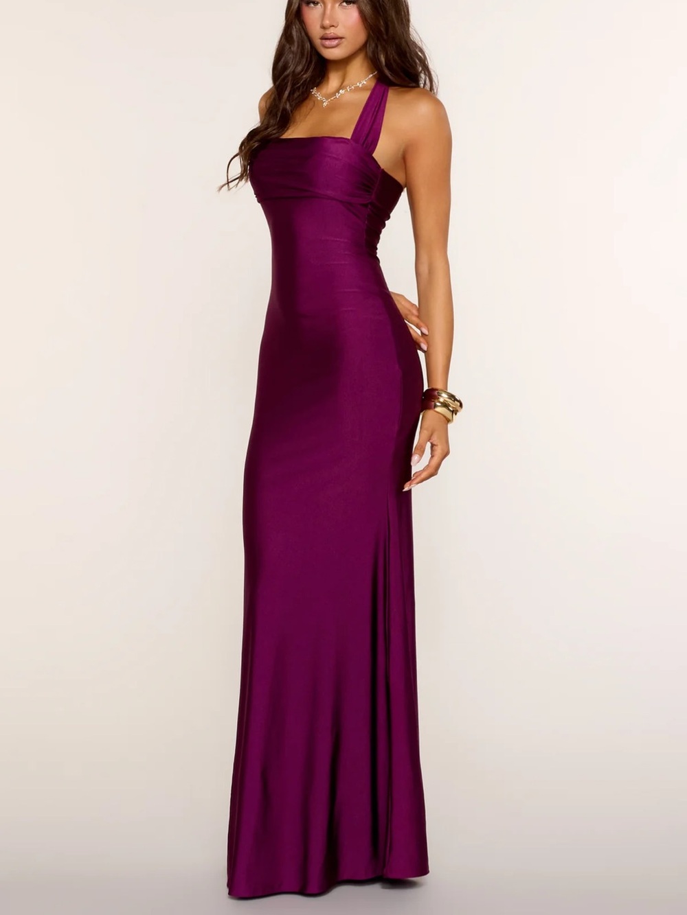 Windsor Winona Halter Mermaid dress (XS/S)